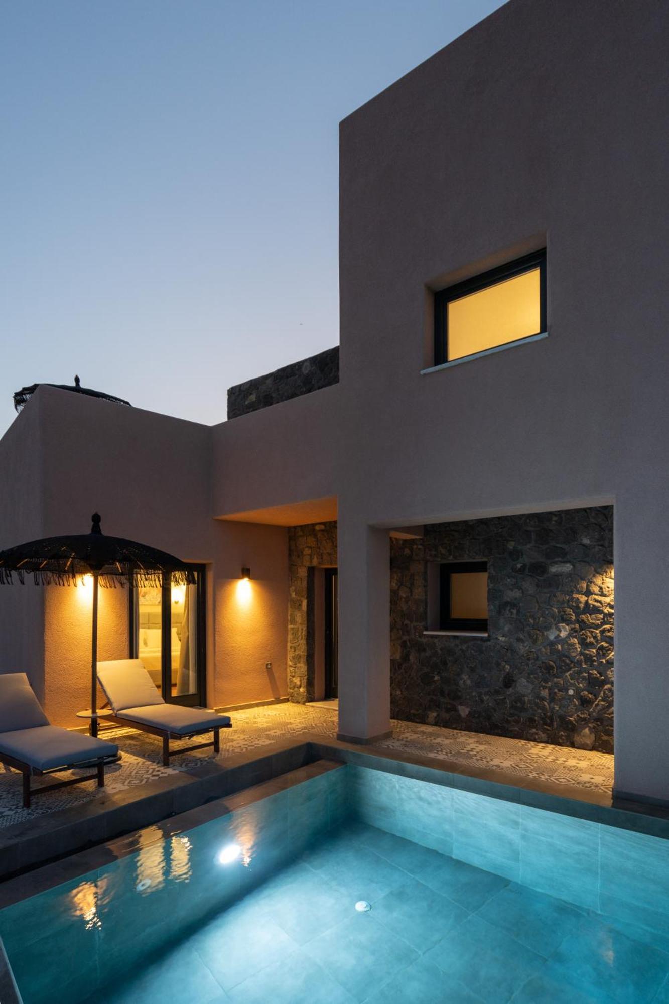 Golden Moments Luxury Stone Villas A Mesaria Chambre photo